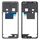 Per Xiaomi Redmi 14C 5G Cornice centrale originale (nero)