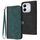 Custodia in pelle con cinturino a doppia piega e fibbia laterale per Honor 400 Lite (verde scuro) Custodia in pelle con cinturino a doppia piega e fibbia laterale per Honor 400 Lite (verde scuro)