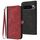 Per Google Pixel 10 Pro XL Custodia in pelle con cinturino a doppia piega e fibbia laterale (rosso) Per Google Pixel 10 Pro XL Custodia in pelle con cinturino a doppia piega e fibbia laterale (rosso)