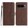 Per Google Pixel 10 / Pixel 10 Pro Custodia per telefono in pelle con motivo a cuore (marrone) Per Google Pixel 10 / Pixel 10 Pro Custodia per telefono in pelle con motivo a cuore (marrone)