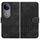 Per vivo V50 Custodia in pelle con motivo a testa di elefante e cordino (nero) Per vivo V50 Custodia in pelle con motivo a testa di elefante e cordino (nero)
