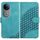Per vivo V50 Custodia in pelle con motivo a testa di elefante e cordino (azzurro chiaro) Per vivo V50 Custodia in pelle con motivo a testa di elefante e cordino (azzurro chiaro)