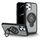 Per iPhone 12 Pro Custodia magnetica per telefono con supporto ad anello (grigio) Per iPhone 12 Pro Custodia magnetica per telefono con supporto ad anello (grigio)