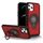 Per iPhone 12 Pro Max Custodia magnetica per telefono con supporto ad anello (rosso) Per iPhone 12 Pro Max Custodia magnetica per telefono con supporto ad anello (rosso)