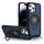 Per iPhone 14 Pro Custodia magnetica per telefono con supporto ad anello (blu) Per iPhone 14 Pro Custodia magnetica per telefono con supporto ad anello (blu)