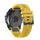 Per Garmin QuickFit 22mm Kalebol Plain Texture Cinturino in silicone per orologio (giallo) Per Garmin QuickFit 22mm Kalebol Plain Texture Cinturino in silicone per orologio (giallo)