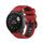 Per Garmin QuickFit 20mm Kalebol Cinturino in silicone bicolore (rosso nero) Per Garmin QuickFit 20mm Kalebol Cinturino in silicone bicolore (rosso nero)