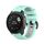 Per Garmin QuickFit 20mm Kalebol Cinturino in silicone bicolore (grigio verde acqua) Per Garmin QuickFit 20mm Kalebol Cinturino in silicone bicolore (grigio verde acqua)