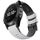 Per Garmin QuickFit 26mm Kalebol Cinturino in silicone traspirante bicolore (bianco nero) Per Garmin QuickFit 26mm Kalebol Cinturino in silicone traspirante bicolore (bianco nero)