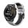 Cinturino per orologio in silicone universale Kalebol da 20 mm con tre file di fori (bianco e nero) Cinturino per orologio in silicone universale Kalebol da 20 mm con tre file di fori (bianco e nero)