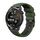 Cinturino per orologio in silicone universale Kalebol da 20 mm con tre file di fori (verde nero) Cinturino per orologio in silicone universale Kalebol da 20 mm con tre file di fori (verde nero)