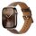 Per Apple Watch 42mm / 41mm / 40mm / 38mm Kalebol Plain Cinturino in Vera Pelle (Marrone Scuro) Per Apple Watch 42mm / 41mm / 40mm / 38mm Kalebol Plain Cinturino in Vera Pelle (Marrone Scuro)