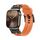 Per Apple Watch 42mm / 41mm / 40mm / 38mm Kalebol Armor TPU Watch Band (Nero Arancione) Per Apple Watch 42mm / 41mm / 40mm / 38mm Kalebol Armor TPU Watch Band (Nero Arancione)