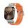 Per Apple Watch 42mm / 41mm / 40mm / 38mm Kalebol Armor TPU Watch Band (Argento Arancione) Per Apple Watch 42mm / 41mm / 40mm / 38mm Kalebol Armor TPU Watch Band (Argento Arancione)
