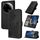 Per Xiaomi 15 Ultra Datura Flower Custodia in pelle con stampa flip (nero) Per Xiaomi 15 Ultra Datura Flower Custodia in pelle con stampa flip (nero)