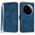 Per Xiaomi 15 Ultra Line Pattern Custodia in pelle con motivo Skin Feel (blu reale) Per Xiaomi 15 Ultra Line Pattern Custodia in pelle con motivo Skin Feel (blu reale)