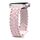 Per Apple Watch 46mm / 49mm / 45mm / 44mm Cinturino in silicone leopardato con incisione laser (rosa sabbia) Per Apple Watch 46mm / 49mm / 45mm / 44mm Cinturino in silicone leopardato con incisione laser (rosa sabbia)