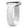 Per Apple Watch 42mm / 41mm / 40mm / 38mm Cinturino in silicone leopardato con incisione laser (bianco) Per Apple Watch 42mm / 41mm / 40mm / 38mm Cinturino in silicone leopardato con incisione laser (bianco)