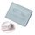 Porta carte di credito con patente di guida multi-card, in pelle, per donna, con custodia protettiva, specifiche: 6 slot per carte (blu)
