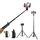 YUNTENG 1688L 16,5-77 pollici telefono fotocamera selfie bastone treppiede con telecomando Bluetooth (nero) YUNTENG 1688L 16,5-77 pollici telefono fotocamera selfie bastone treppiede con telecomando Bluetooth (nero)