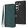 Per Tecno Camon 40 4G Custodia in pelle con cinturino a doppia piega e fibbia laterale (verde scuro)
