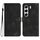 Per Tecno Camon 40 4G Custodia in pelle con motivo a cuore (nero)