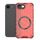 Per iPhone 16e Custodia antiurto con anello magnetico a nido d'ape (rosso) Per iPhone 16e Custodia antiurto con anello magnetico a nido d'ape (rosso)