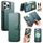 Per iPhone 15 Pro Max Custodia Neo Finger Grip Strap MagSafe Custodia in pelle per telefono (verde) Per iPhone 15 Pro Max Custodia Neo Finger Grip Strap MagSafe Custodia in pelle per telefono (verde)