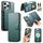 Per iPhone 13 Pro Custodia Neo Finger Grip Strap MagSafe Custodia in pelle per telefono (verde) Per iPhone 13 Pro Custodia Neo Finger Grip Strap MagSafe Custodia in pelle per telefono (verde)