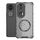 Per vivo V50 5G Custodia antiurto per telefono con anello magnetico a nido d'ape globale (nero) Per vivo V50 5G Custodia antiurto per telefono con anello magnetico a nido d'ape globale (nero)