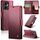 Per OPPO Reno13 F 4G / 5G CaseMe 023 Custodia in pelle antifurto con fibbia a farfalla e texture Litchi RFID (rosso) Per OPPO Reno13 F 4G / 5G CaseMe 023 Custodia in pelle antifurto con fibbia a farfalla e texture Litchi RFID (rosso)