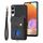 Per Samsung Galaxy S25 Edge 5G Retro Card Wallet Fold Custodia in pelle per telefono con cinturino (nero) Per Samsung Galaxy S25 Edge 5G Retro Card Wallet Fold Custodia in pelle per telefono con cinturino (nero)