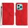 Custodia per telefono in pelle goffrata con cuciture per Honor 400 Lite (rosso) Custodia per telefono in pelle goffrata con cuciture per Honor 400 Lite (rosso)