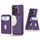Per iPhone 12 / 12 Pro 2-in-1 Custodia magnetica MagSafe in pelle con retro per telefono (viola) Per iPhone 12 / 12 Pro 2-in-1 Custodia magnetica MagSafe in pelle con retro per telefono (viola)