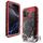 Per iPhone 16 Pro Custodia per telefono in silicone ibrido in metallo a quattro strati (rosso) Per iPhone 16 Pro Custodia per telefono in silicone ibrido in metallo a quattro strati (rosso)