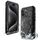 Per iPhone 15 Pro Max Custodia per telefono in silicone ibrido in metallo a quattro strati (nero) Per iPhone 15 Pro Max Custodia per telefono in silicone ibrido in metallo a quattro strati (nero)