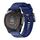 Per Garmin QuickFit 22mm Kalebol Triangle Texture cinturino in silicone per orologio (blu scuro) Per Garmin QuickFit 22mm Kalebol Triangle Texture cinturino in silicone per orologio (blu scuro)