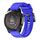 Per Garmin QuickFit 26mm Kalebol Triangle Texture cinturino in silicone per orologio (blu reale) Per Garmin QuickFit 26mm Kalebol Triangle Texture cinturino in silicone per orologio (blu reale)