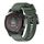 Per Garmin QuickFit 26mm Kalebol Triangle Texture cinturino in silicone per orologio (verde militare) Per Garmin QuickFit 26mm Kalebol Triangle Texture cinturino in silicone per orologio (verde militare)