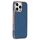 Per iPhone 16 Pro Max Custodia per telefono MagSafe in pelle con adesivo laterale morbido galvanizzato (blu scuro)