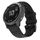 Per Garmin QuickFit 22mm Kalebol Concave Texture cinturino in silicone (nero) Per Garmin QuickFit 22mm Kalebol Concave Texture cinturino in silicone (nero)
