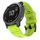 Per Garmin QuickFit 22mm Kalebol Concave Texture Silicone Watch Band (verde limone) Per Garmin QuickFit 22mm Kalebol Concave Texture Silicone Watch Band (verde limone)