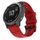 Per Garmin QuickFit 26mm Kalebol Concave Texture Cinturino in silicone per orologio (rosso) Per Garmin QuickFit 26mm Kalebol Concave Texture Cinturino in silicone per orologio (rosso)