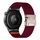 Cinturino per orologio in nylon elastico con fibbia paracadute da 20 mm (rosso vino) Cinturino per orologio in nylon elastico con fibbia paracadute da 20 mm (rosso vino)