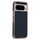 Per Google Pixel 9 Pro XL Custodia per telefono MagSafe in pelle con adesivo laterale morbido galvanizzato (nero)