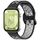 Per Huawei Watch Fit3 Kalebol Cinturino in silicone bicolore (nero grigio) Per Huawei Watch Fit3 Kalebol Cinturino in silicone bicolore (nero grigio)