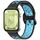 Per Huawei Watch Fit3 Kalebol Cinturino in silicone bicolore (nero blu)