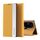 Custodia per telefono in pelle adsorbimento elettrolitico laterale per Honor 300 Pro (giallo) Custodia per telefono in pelle adsorbimento elettrolitico laterale per Honor 300 Pro (giallo)