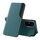 Custodia in pelle con supporto a ribalta per Honor 300 Pro Attraction (verde) Custodia in pelle con supporto a ribalta per Honor 300 Pro Attraction (verde)