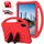 Per Honor Pad X9a Custodia per tablet antiurto in EVA con supporto (rosso) Per Honor Pad X9a Custodia per tablet antiurto in EVA con supporto (rosso)